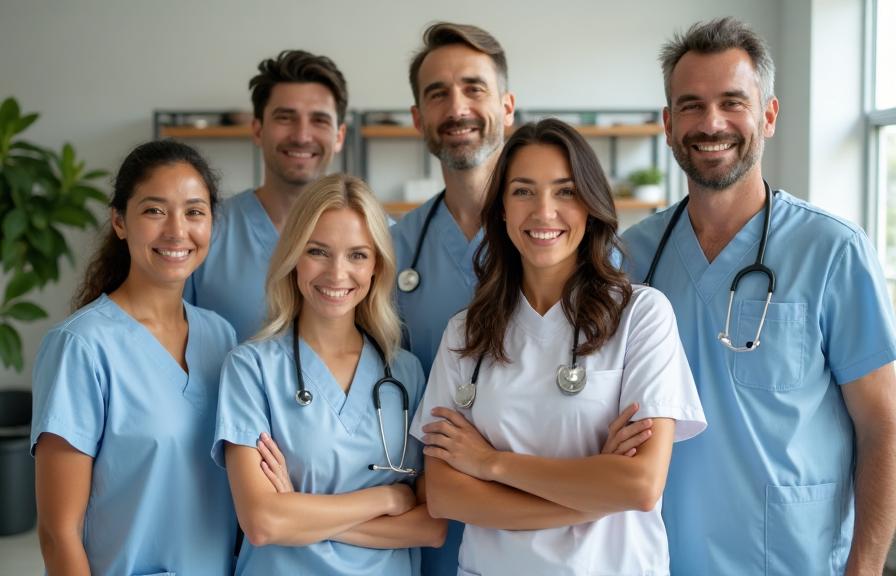 Multilingual caregiver team from Caring Heart Home Care